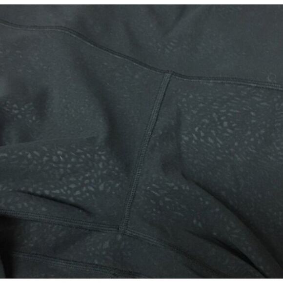 Lululemon Align Pant 28" Polar Shift Emboss Black Women's Size 6 Very RARE Nulu - Picture 11 of 14